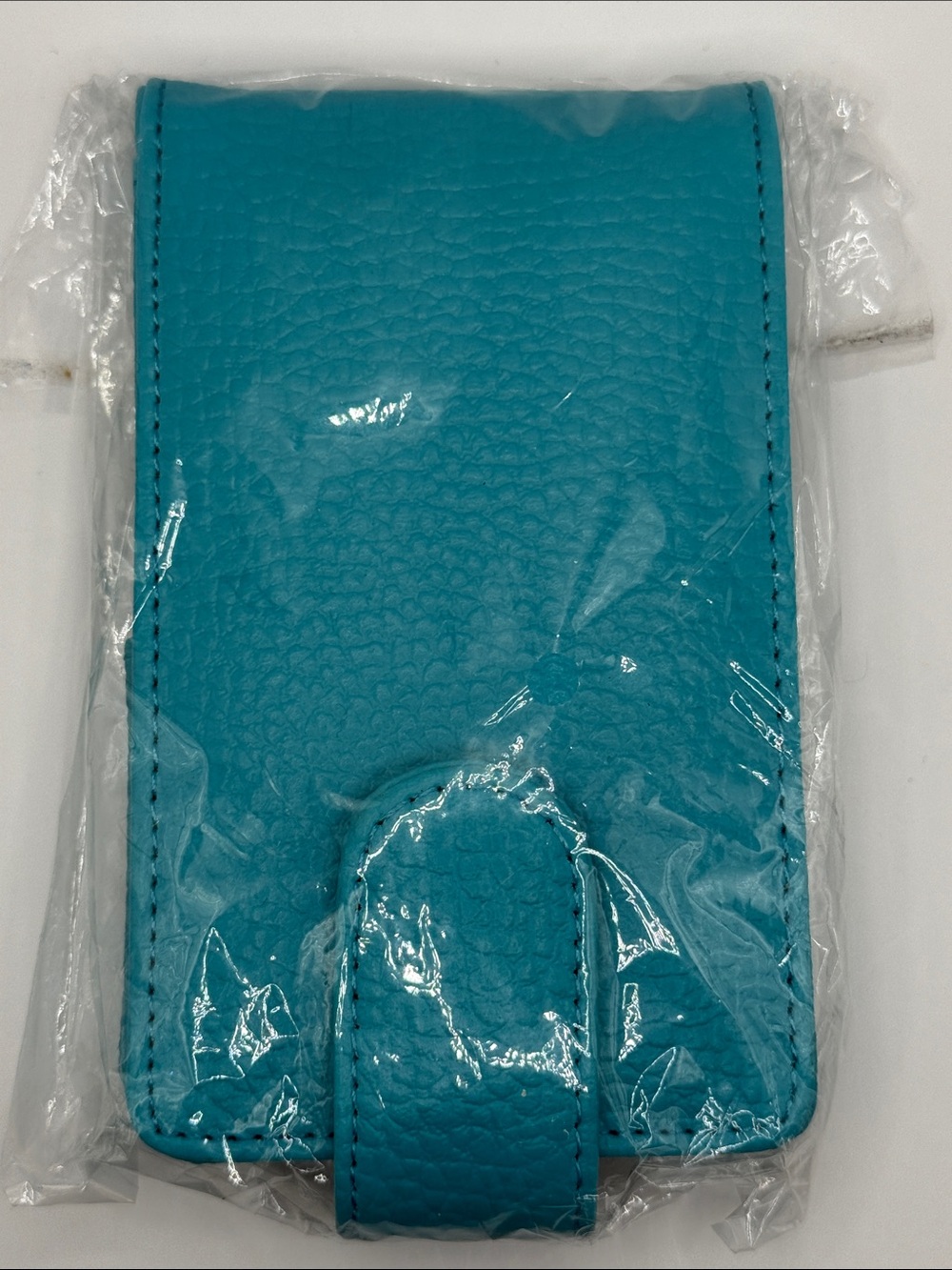 Blue Lip Gloss Holder & Mirror
